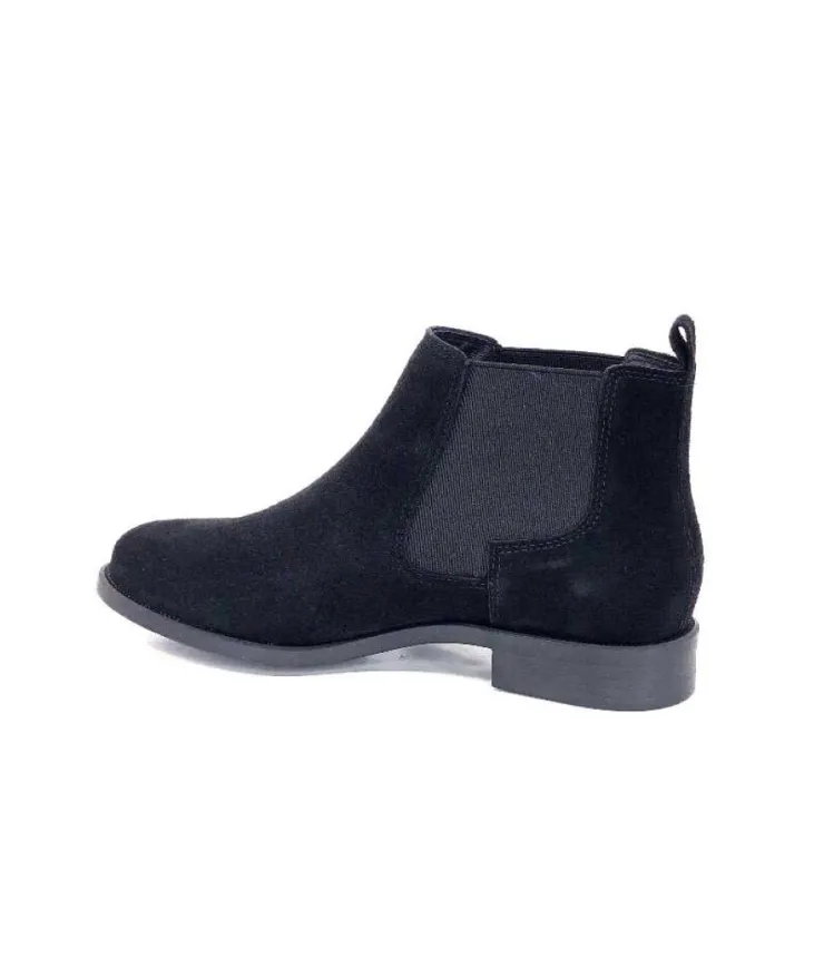 Ivoire0209b Ivoire 12215 Daim Noir*Femme Bottines