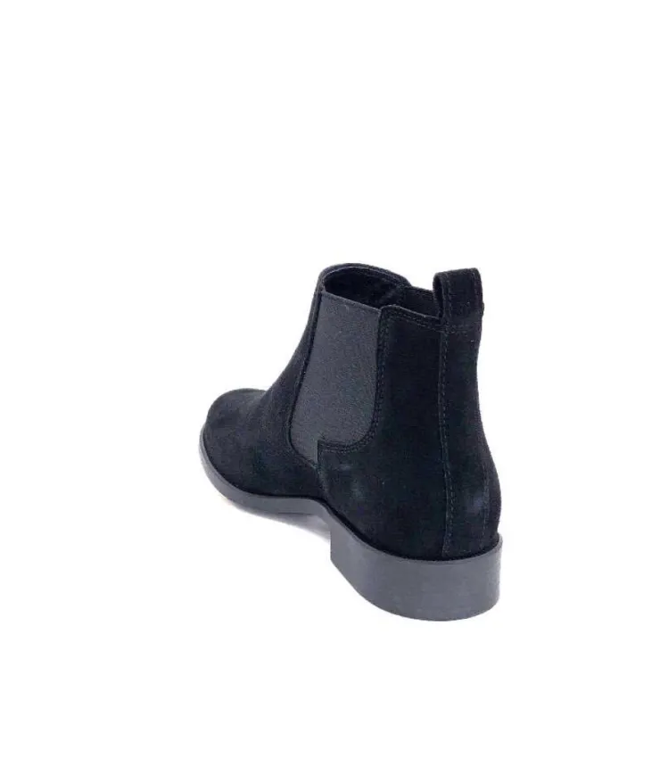 Ivoire0209b Ivoire 12215 Daim Noir*Femme Bottines