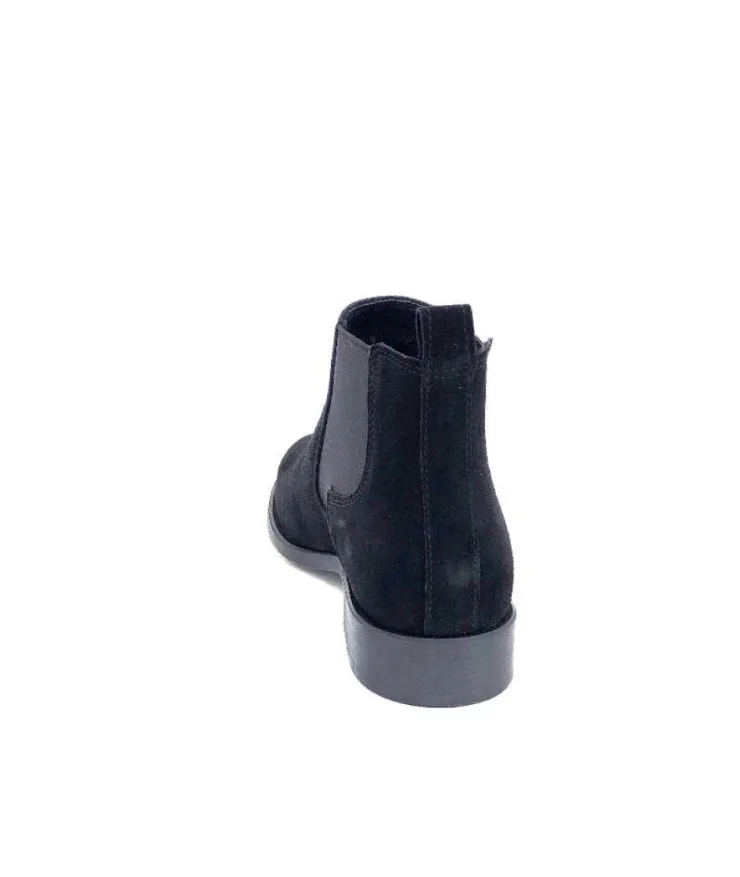 Ivoire0209b Ivoire 12215 Daim Noir*Femme Bottines