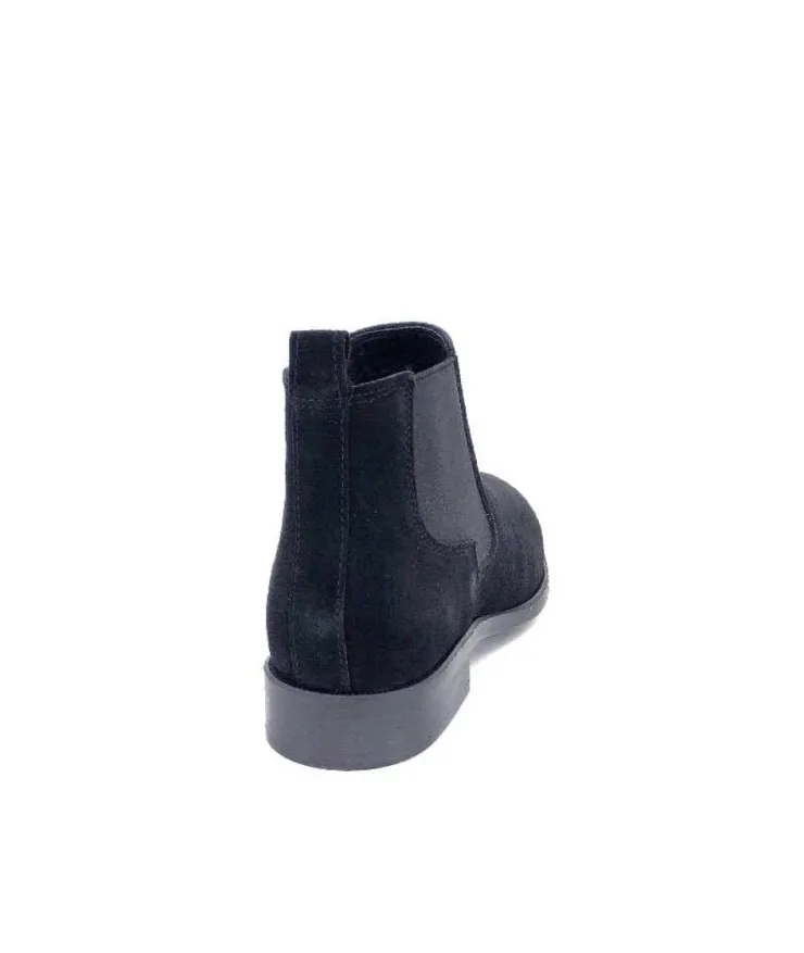 Ivoire0209b Ivoire 12215 Daim Noir*Femme Bottines