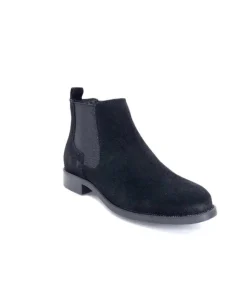 Ivoire0209b Ivoire 12215 Daim Noir*Femme Bottines