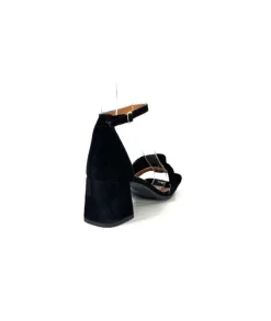 Ivoire0351a Ivoire 8453770 Daim Noir*Femme Sandales