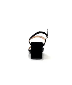 Ivoire0104a Ivoire 47146 Daim Noir*Femme Sandales