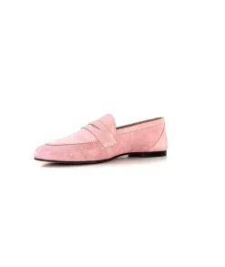 Ivoire0209b Ivoire 10648 Daim Rose*Femme Mocassins