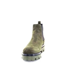 Ivoire0351a Ivoire 9615312 Daim Vert*Femme Bottines