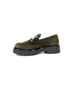 Ivoire0351a Ivoire 7325177 Daim Vert*Femme Mocassins
