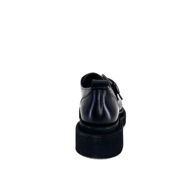cashka / fatih ustundag Ivoire 3265-3315 Eva Cuir Noir*Femme Mocassins