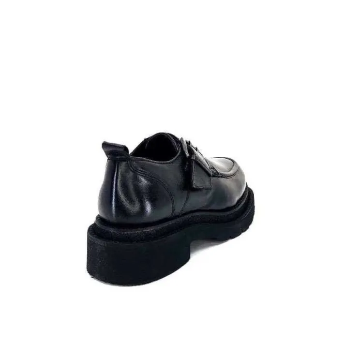 cashka / fatih ustundag Ivoire 3265-3315 Eva Cuir Noir*Femme Mocassins