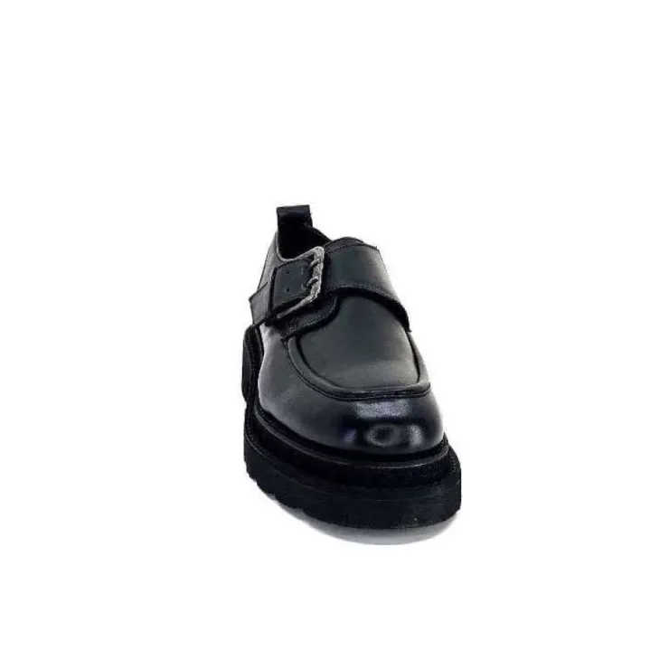 cashka / fatih ustundag Ivoire 3265-3315 Eva Cuir Noir*Femme Mocassins