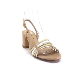 Ivoire0315a Ivoire 037 F70 Riv Cuir Nude*Femme Sandales