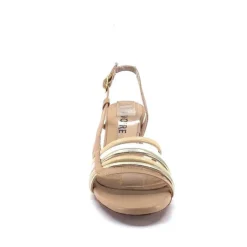 Ivoire0315a Ivoire 037 F70 Riv Cuir Nude*Femme Sandales