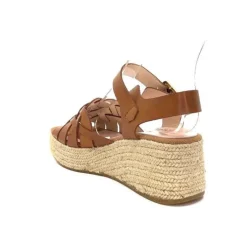 Kanna Ivoire 22071 Fiore Cuir Marron*Femme Plateformes