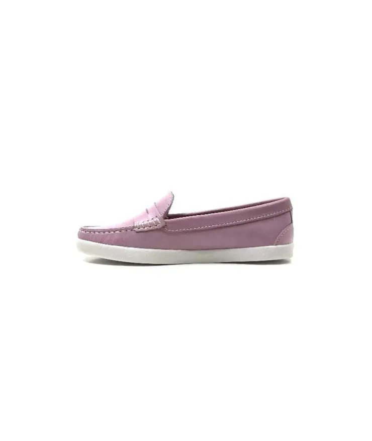 Ivoire0236a Ivoire 3456 Havana Cuir Lilas*Femme Mocassins