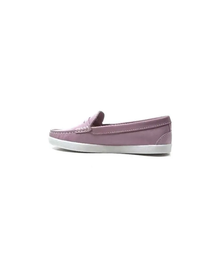 Ivoire0236a Ivoire 3456 Havana Cuir Lilas*Femme Mocassins