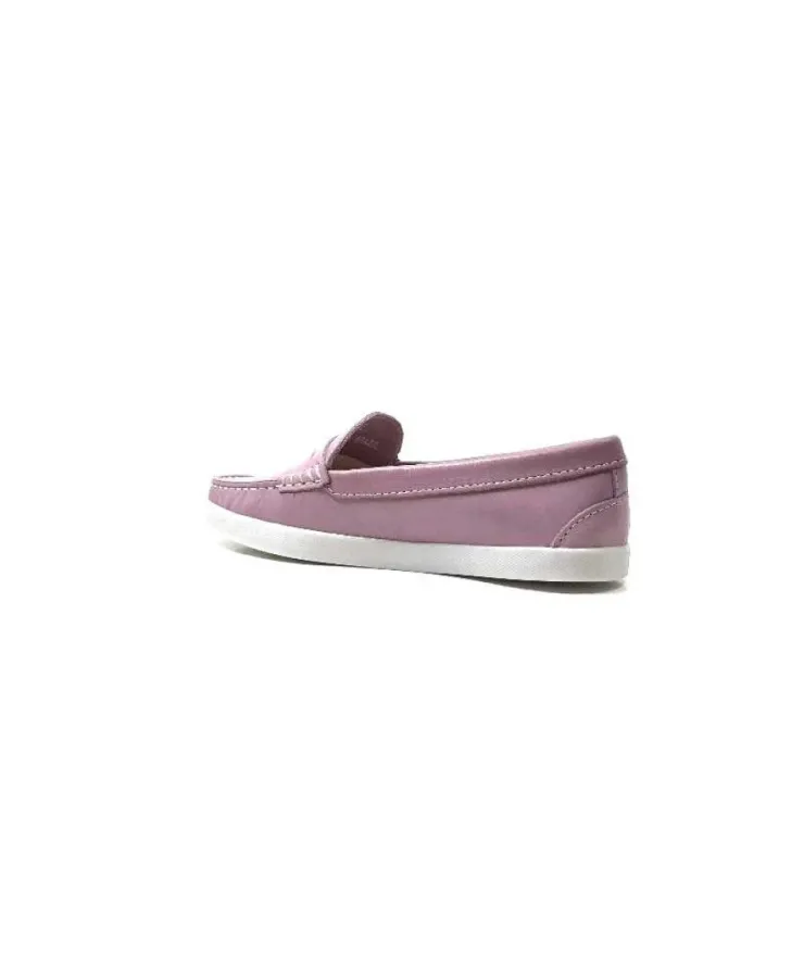 Ivoire0236a Ivoire 3456 Havana Cuir Lilas*Femme Mocassins