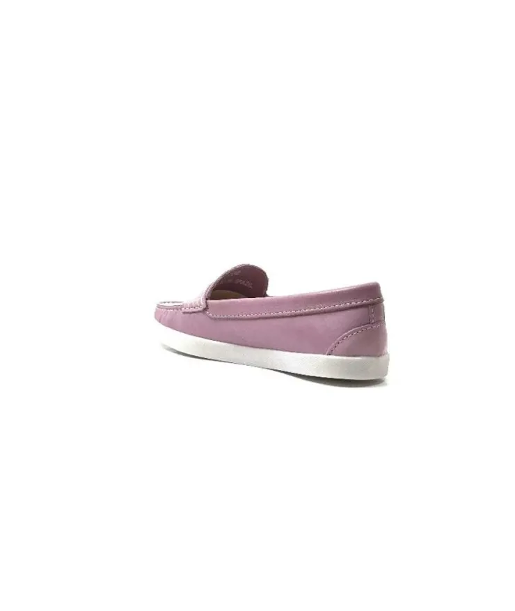 Ivoire0236a Ivoire 3456 Havana Cuir Lilas*Femme Mocassins