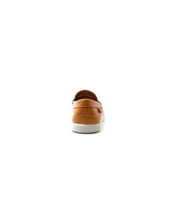 Ivoire0236a Ivoire 3456 Havana Cuir Orange*Femme Mocassins