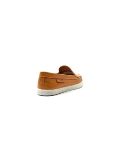 Ivoire0236a Ivoire 3456 Havana Cuir Orange*Femme Mocassins
