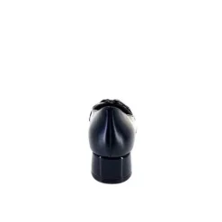 Ivoire0130a Ivoire 944947 Iv Cuir Vernis Noir*Femme Ballerines