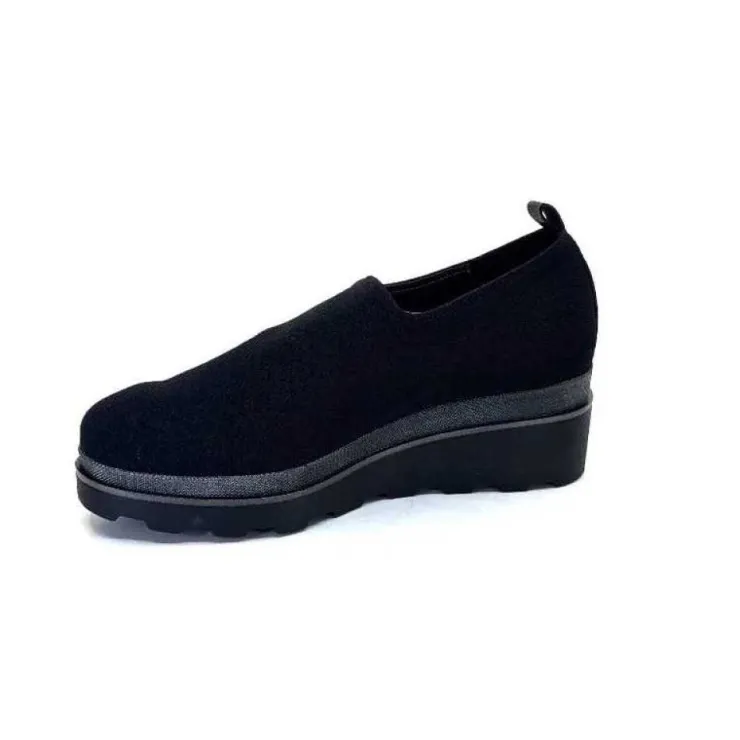 Ivoire0130a Ivoire 853620 Iv Textile Noir*Femme Baskets