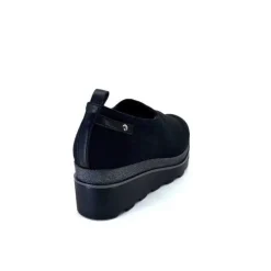 Ivoire0130a Ivoire 853620 Iv Textile Noir*Femme Baskets