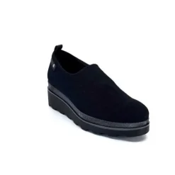 Ivoire0130a Ivoire 853620 Iv Textile Noir*Femme Baskets