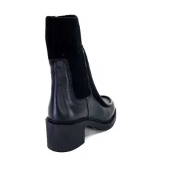cashka / fatih ustundag Ivoire 6131 Livv Cuir Noir*Femme Bottines