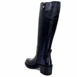 cashka / fatih ustundag Ivoire 5282 Livv Cuir Noir*Femme Bottes