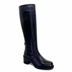 cashka / fatih ustundag Ivoire 5282 Livv Cuir Noir*Femme Bottes