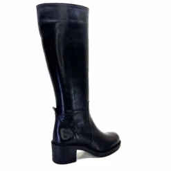 cashka / fatih ustundag Ivoire 5282 Livv Cuir Noir*Femme Bottes