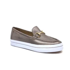 Ivoire0236a Ivoire 64003 Logan Cuir Rose Gold*Femme Mocassins