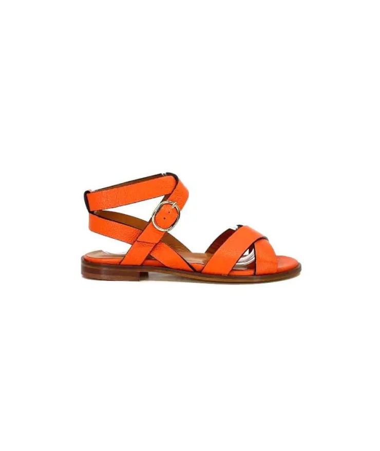 Ivoire0331 Ivoire 9823 Lv10 Orange*Femme Sandales