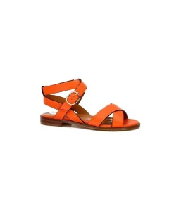 Ivoire0331 Ivoire 9823 Lv10 Orange*Femme Sandales