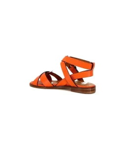 Ivoire0331 Ivoire 9823 Lv10 Orange*Femme Sandales