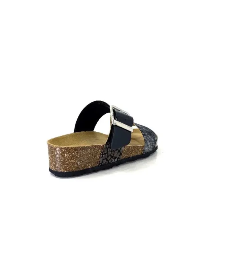 Ivoire0473a Ivoire 9-71-7356 Noir*Femme Plagettes