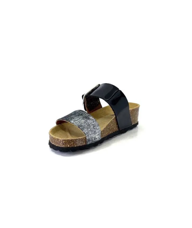 Ivoire0473a Ivoire 9-71-7356 Noir*Femme Plagettes
