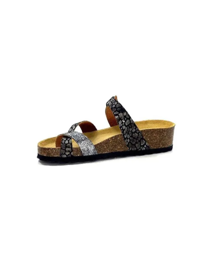 Ivoire0473a Ivoire 9-71-7358-417 Noir*Femme Plagettes