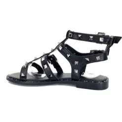 Ivoire0297a Ivoire 1267 Noir*Femme Sandales