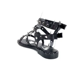 Ivoire0297a Ivoire 1267 Noir*Femme Sandales