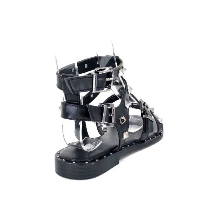 Ivoire0297a Ivoire 1267 Noir*Femme Sandales