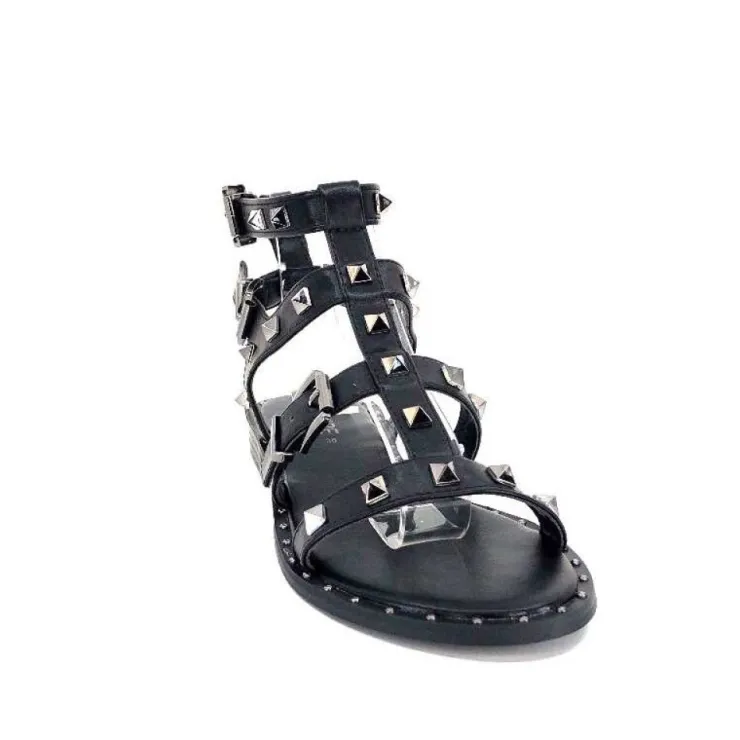 Ivoire0297a Ivoire 1267 Noir*Femme Sandales