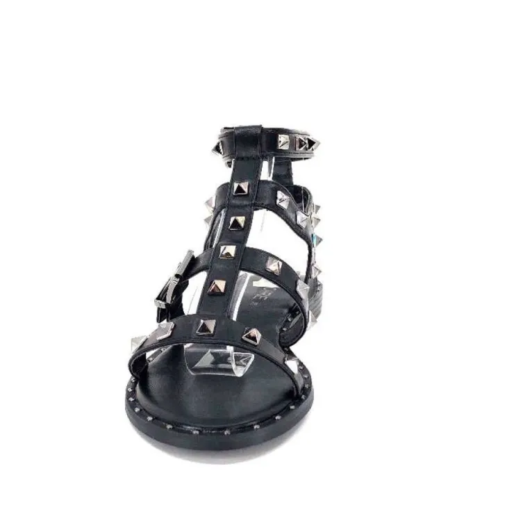 Ivoire0297a Ivoire 1267 Noir*Femme Sandales
