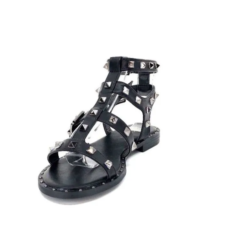 Ivoire0297a Ivoire 1267 Noir*Femme Sandales
