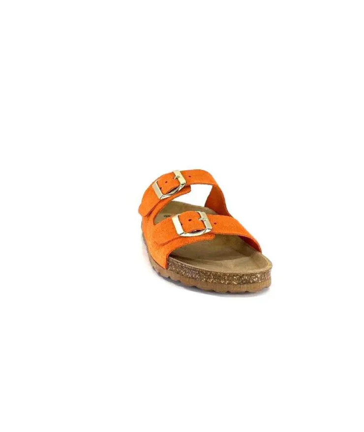 Ivoire0473a Ivoire 9-71-2878 Orange*Femme Plagettes