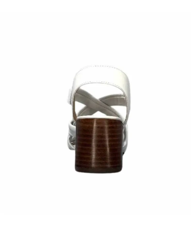 Ivoire0236a Ivoire 269 Pisa 3 Cuir Blanc*Femme Sandales