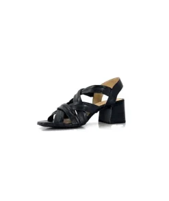 Ivoire0236a Ivoire 269 Pisa 3 Cuir Noir*Femme Sandales