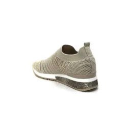 Ivoire0317a Ivoire 210.1377 Textile Beige*Femme Baskets