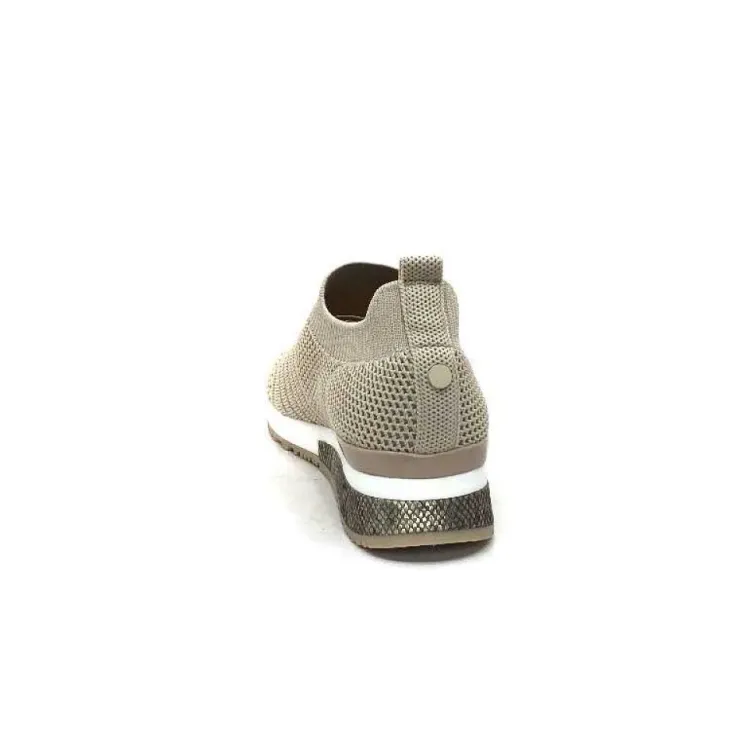 Ivoire0317a Ivoire 210.1377 Textile Beige*Femme Baskets