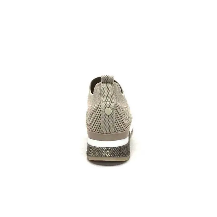 Ivoire0317a Ivoire 210.1377 Textile Beige*Femme Baskets