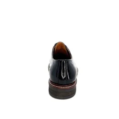 Ivoire0209b Ivoire 11441 Vernis Cuir Vernis Noir*Femme Lacets
